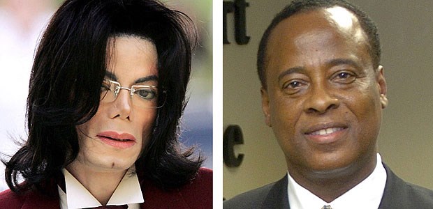 Wegen fahrlässiger Tötung von Michael Jackson (l.) war Conrad Murray im November 2011 zur Höchststrafe von vier Jahren Haft verurteilt worden.