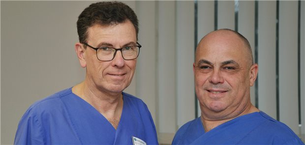 Professor Gert Richardt und Dr. Ralf Tölg