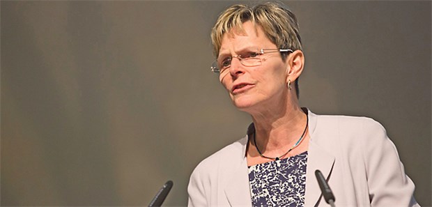 Weiterbildung bleibt eine Baustelle Weiterbildung als zentrale Aufgabe: KBV-Vorstand Regina Feldmann.