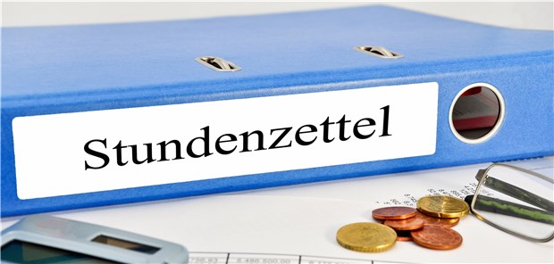 Werden Stundenzettel in Zukunft noch reichen, um die Arbeitszeit zu erfassen? Das kommt auf den Gesetzgeber an.