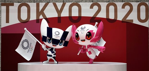 Deutsche Sportler fahren geimpft nach Tokio Werden sie Gäste aus Deutschland begrüßen können? Miraitowa (l.) und Someity, die Maskottchen der Olympischen und Paralympischen Spiele 2020. Am Montag beschloss die Bundesregierung, dass die Mitglieder der deutschen Delegation „zeitgerecht“ geimpft werden sollen. Eugene Hoshiko/XinHua/dpa