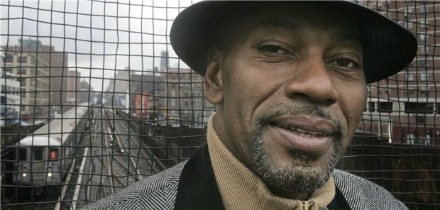 Zeile Wesley Autrey, 51, poses for photographs Tuesday, Jan. 1, 2008 in New York. It’s been a whirlwind year for Autrey, the so-called subway hero who jumped onto the tracks to save a teenager from an oncoming train on Jan. 2, 2007. (AP Photo/Frank Franklin II)