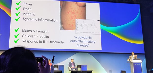 Wie das Vorgehen bei einem Makrophagen-Aktivierungssyndroms am besten gelingt, erläuterte Dr. Peter Nigrovic beim Rheumatologen-Kongress EULAR in Barcelona.