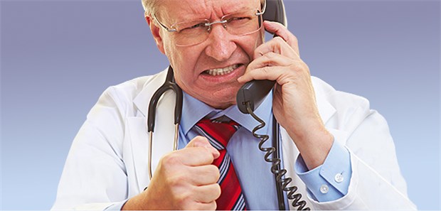 So schonen Ärzte ihren Blutdruck Wie gehe ich mit aufgebrachten oder schwierigen Patienten um? Wir geben Ärzten Tipps und einige Formulierungen an die Hand.