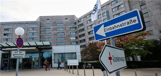 Wie kommt man da wieder raus? Einbahnstraße Krankenhaus