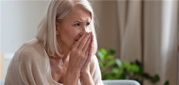 Krebs und Pandemie: Mehr psychischer Stress für Patienten Wie läuft die Therapie unter Kontaktbeschränkungen weiter? Wie vermeide ich die Ansteckung mit SARS-CoV-2? Die Pandemie brachte für Krebspatientinnen und -patienten hohe psychische Belastungen mit sich. (Symbolbild)