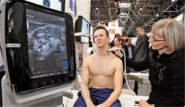 Kleiner, komfortabler, und ansprechender Wie steht’s um die Karotis? (GE Healthcare, Halle 10/A56).
Zur Bildergalerie »