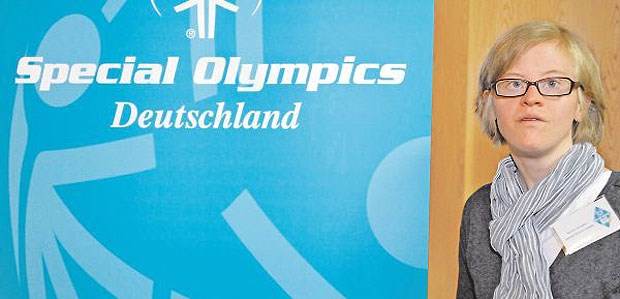 Special Olympics - Ziel ist Spaß an der Bewegung Wieder auf Medaillen-Jagd: Kathrin Schaefer, Special Olympics-Athletin.