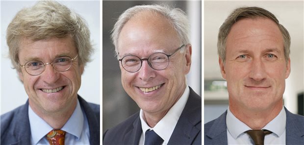 Verdienstorden für sächsische Mediziner Wieland Kiess, Christoph Josten und Dirk Balster (v.l.n.r.) bekommen den sächsischen Verdienstorden.