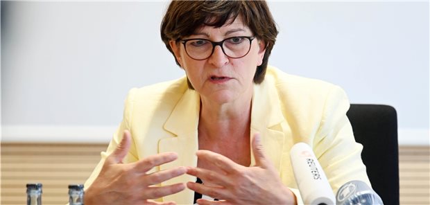 SPD hört die Signale der Kinder- und Jugendärzte Will die Fallpauschalen für die Kinderkliniken abschaffen: SPD-Vorsitzende Saskia Esken.