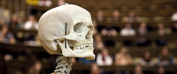 Studenten protestieren gegen Allgemeinmedizin im PJ Willkommen im Hörsaal.