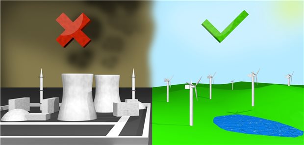 Größte Energiewende aller Zeiten Windräder statt Kohlekraftwerke – das ist nur ein Mosaikstein in der Antwort der Industrieländer auf den Klimawandel.