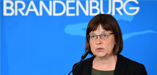 Brandenburg ruft Notlage aus „Wir müssen die Last jetzt auf viele Schultern verteilen“: Brandenburgs Gesundheitsministerin Ursula Nonnemacher (Grüne).