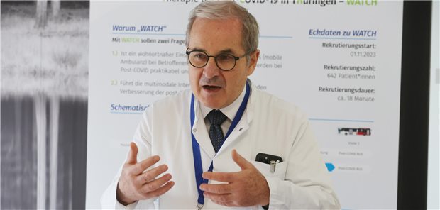 Neues Zentrum für Langzeitfolgen nach Viruserkrankungen am Uniklinikum Jena Wir mussten durch die Pandemie lernen, dass die Langzeitfolgen von Infektionen ein relevantes Problem sind. Die Krankheitsmechanismen sind noch kaum verstanden: Professor Andreas Stallmach, Leiter des IPZL. (Archivfoto)