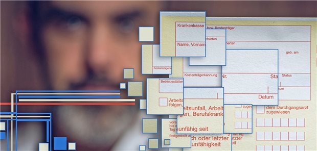 Wird jetzt in Bits und Bytes zerlegt und dann über Datenleitungen verschlüsselt verschickt: das Muster 1.