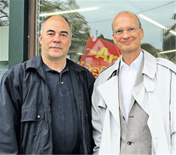 Im Team für gesunde Ernährung Wissen um die Kompetenzen des jeweils anderen: Apotheker Gunter Wagner (links) und Allgemeinarzt Dr. Joachim Fischer.