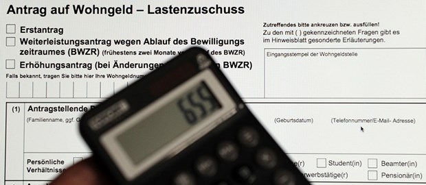 Kunstfehler kann das Wohngeld mindern Wohngeld-Antrag: Auch für Zinsen aus Schmerzensgeld interessiert sich das Amt.