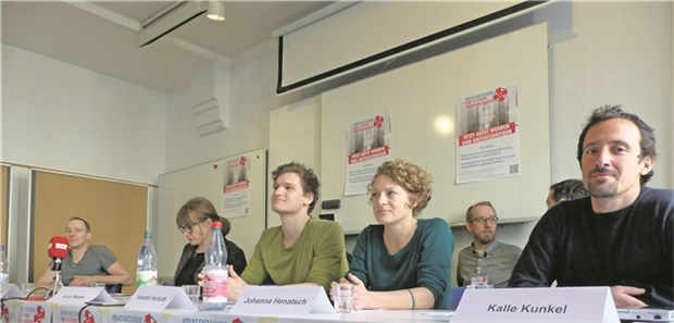 Bündnis in Berlin stellt Ideen vor Wollen eine Änderung des Landeskrankenhausgesetzes: Die Aktivisten des Bündnisses Gesunde Krankenhäuser.