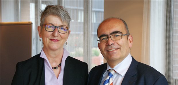 Wollen einen „integrativen Vorstand“ bilden: Vorstandsvize Dr. Doris Reinhardt und der Vorstandsvorsitzende Dr. Karsten Braun.