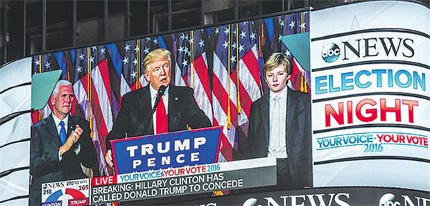 Gesundheitsbranche in Sorge Zäsur für die deutsch-amerikanischen Wirtschaftsbeziehungen? Donald Trump nach dem Wahlsieg.