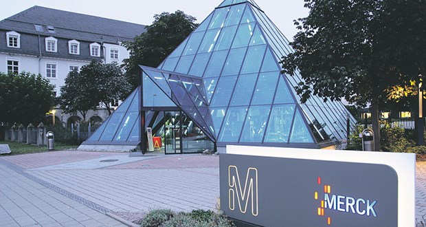 Gewinn runter, Prognose hoch Zeichen der Pyramide: Die Prognose für Merck zeigt nach oben.