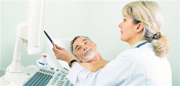 Bilder motivieren mehr als Worte Zeigen, erklären: Ultraschall-Bilder beeindrucken Patienten oft mehr als nur Worte.