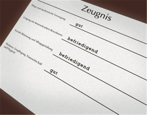 Erste Pflegenoten zeigen gute und schlechte Qualität in Heimen Zeugnisvergabe: Über 1000 Heime hat der MDK in den vergangenen drei Monaten nach der neuen Schulnoten-Systematik bewertet.