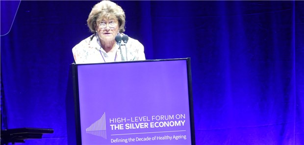 Gesundes Altern wird zum Kraftakt Zsuzsanna Jakab, WHO-Regionaldirektorin Europa, fordert mehr digitale Medizin für fitte Senioren. maw