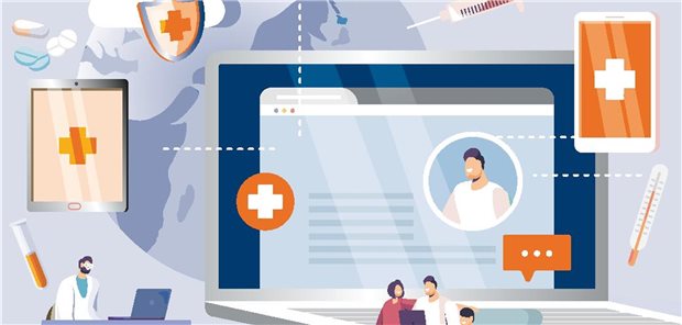 Zukunft elektronische Patientenakte: aus allen Gesundheitsbereichen können Daten eingetragen werden.