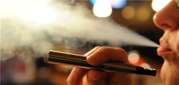 Zum Dampfen von E-Zigaretten hatte die ERS in Madrid eine klare Botschaft: „Tun Sie es nicht!“