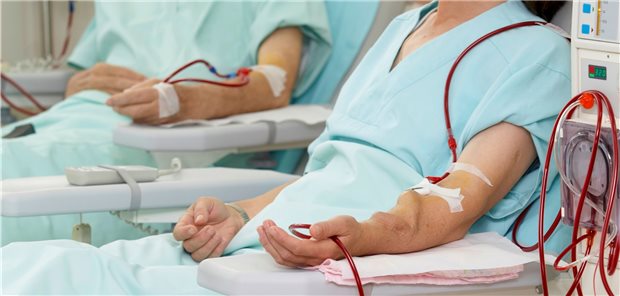 Zumindest nach deutschen Daten war die Inzidenz von SARS-CoV-2-Infektionen bei Dialysepatienten zwar im Vergleich zur Allgemeinbevölkerung erhöht, schwere Komplikationen oder tödliche Verläufe aber waren nicht häufiger.