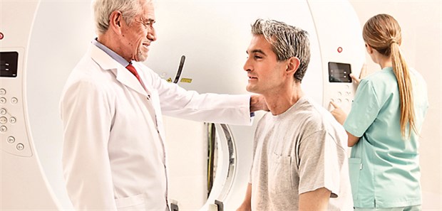 Zur FFR-Bestimmung dienen Mehrschicht-CT-Aufnahmen.