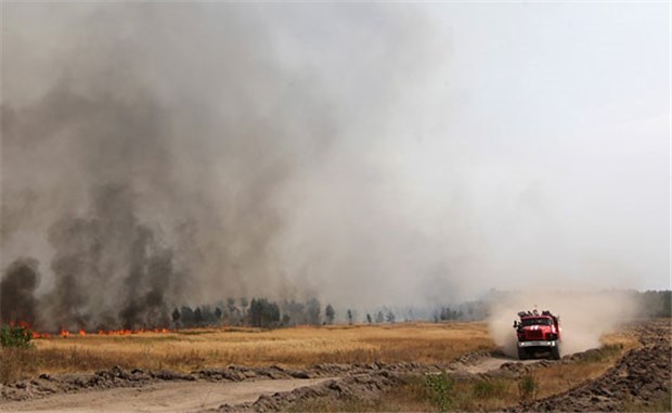 Experte sieht keine direkte Gefahr durch Inhalation radioaktiver Partikel Zwar können durch die Brände in Russland radioaktive Staubpartikel aufgewirbelt werden. Aber die inhalierte Dosis wäre zu gering, um Menschen zu schädigen.