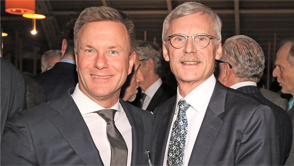 Zweimal digital: gematik-Chef Dr. Markus Leyck Dieken und KBV-Vorstand Dr. Thoma...