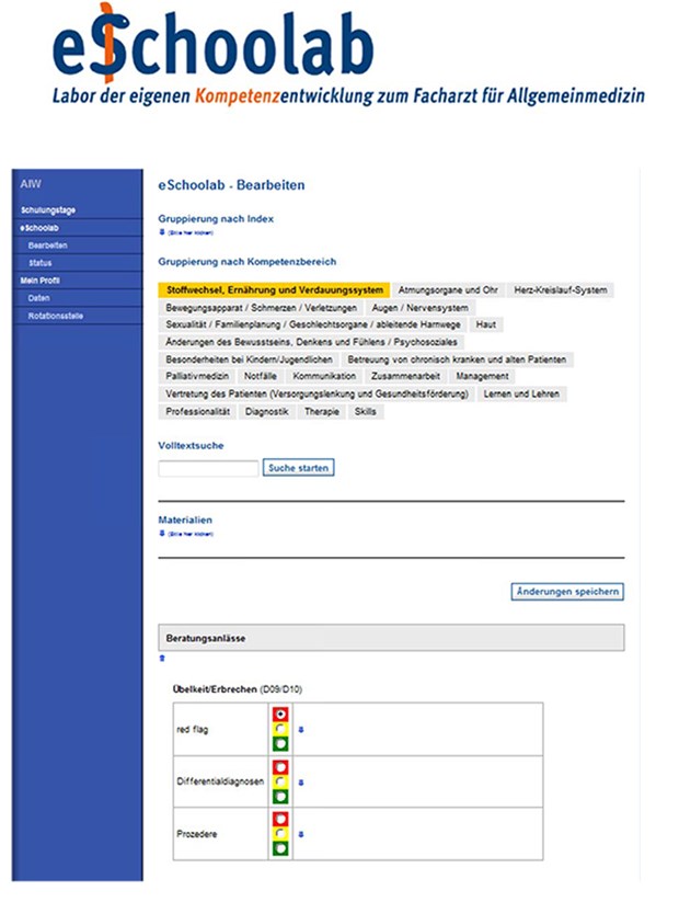 Online-Plattform für die Weiterbildung eSchoolab: Labor der Kompetenzentwicklung.