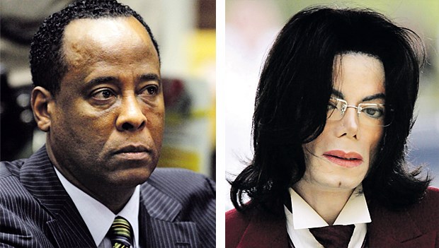 Michael Jacksons tragischer Tod: Leibarzt jetzt vor Gericht (v.li.) Der Kardiologe Dr. Conrad Murray sitzt wegen fahrlässiger Tötung auf der Anklagebank. | Michael Jackson "King of Pop": starb im Jahr 2009 nach amtlichem Befund an einer akuten Vergiftung.