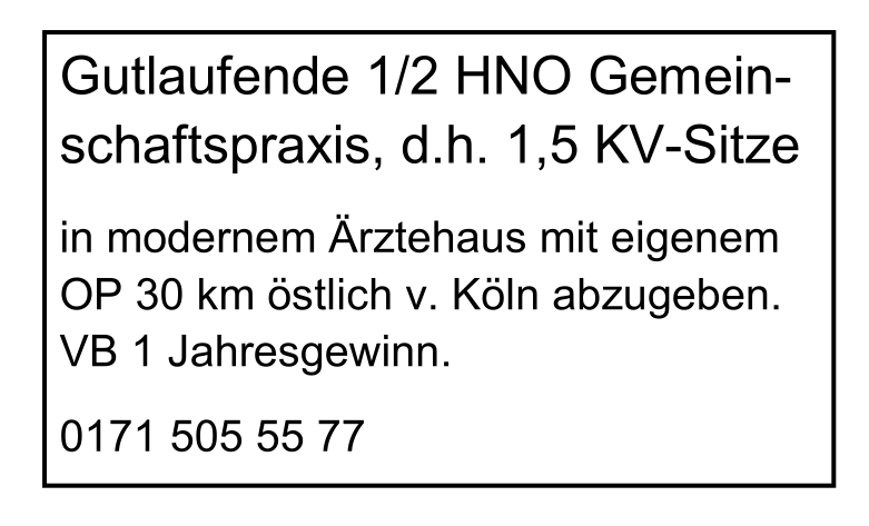 Anzeige