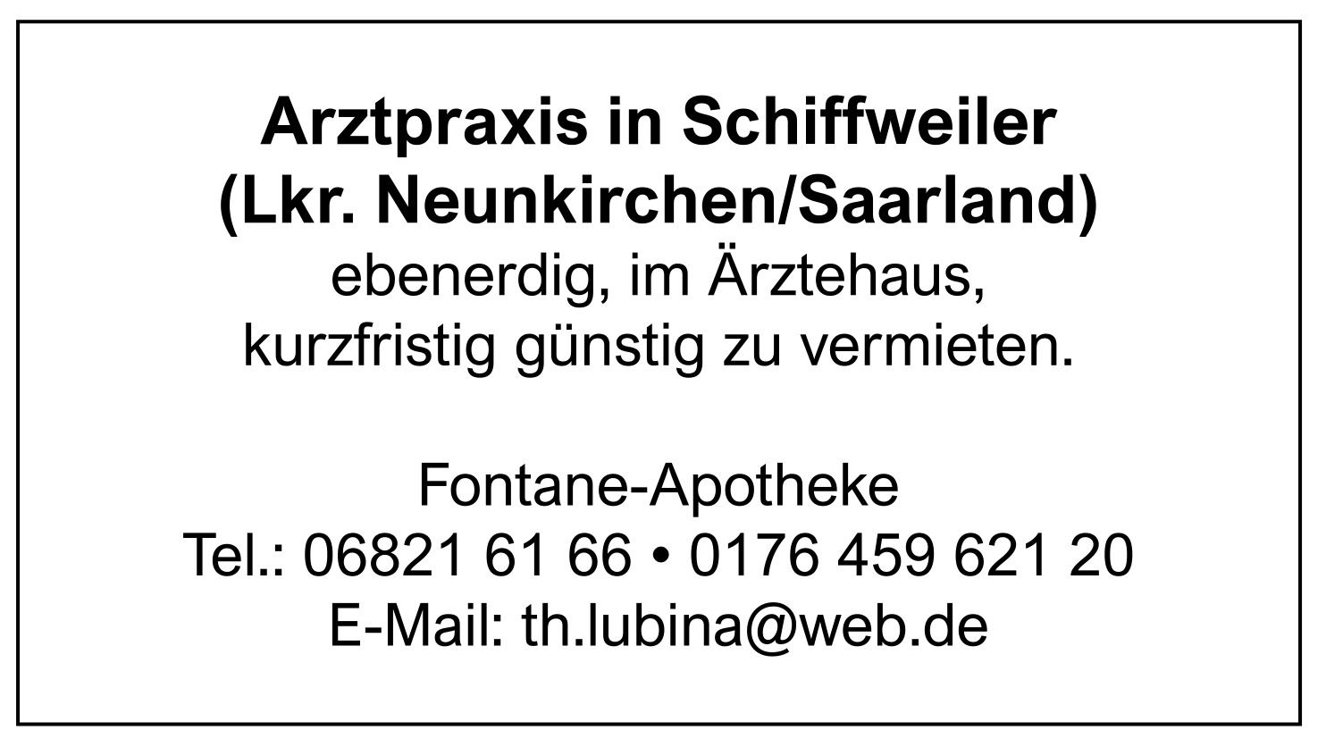 Anzeige