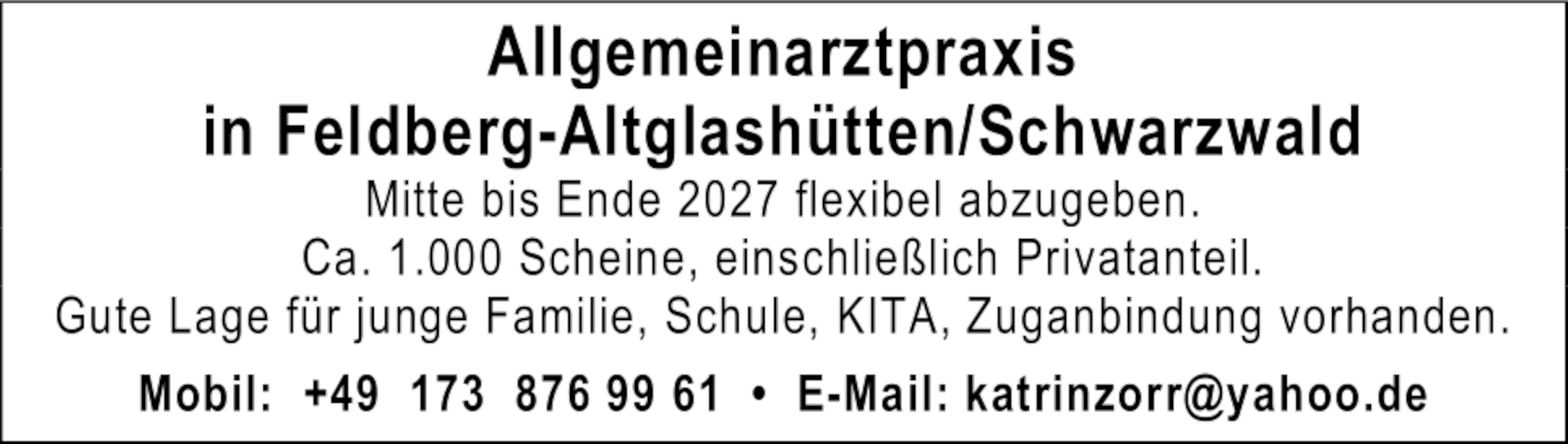 Anzeige